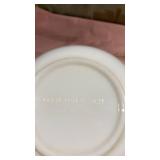 White Milk Glass Mixing Bowl