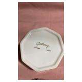 Otagiri Japanese Porcelain Trinket Box with Hummingbird