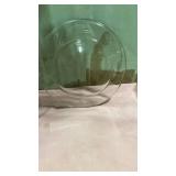 13 inch Clear Glass Serving Plate