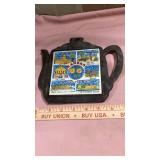 Kansas Sunflower State Cast Iron Teapot Trivet