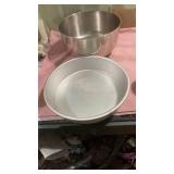 Round Aluminum Cake Pan Set