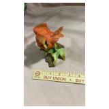 Red Cardinal Ceramic Bird Figurine