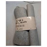 Set of 4 Dish Dryer mats  - Gray