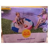 Castle Fort Sandbox with Floor - Sun Squad: Ideal for Ages 1.5 and Up