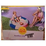 Castle Fort Sandbox with Floor - Sun Squad: Ideal for Ages 1.5 and Up