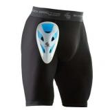Shock Doctor Sport Compression Short with Cup Black Adult Medium  Men
