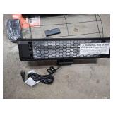 Tradesman 1500-Watt Electric Indoor/Outdoor Quartz Infrared Portable Space Heater w/Tripod Wall and Ceiling Mount, Black (See Details)- Retail: $159