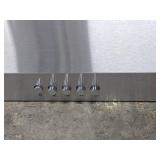 Vissani Sarela 30 in. W x 7 in. Î500CFM Convertible Under Cabinet Range Hood in Stainless Steel with LED Lights and Filter - Retail: $229