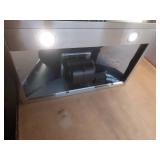 Siena 30 in. 350CFM Convertible Pyramid Wall Mount Range Hood in Stainless Steel with Charcoal Filter and LED Lighting (See Pics)- Retail: $299