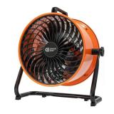16 in. 3-Speed Drum Floor Fan in Orange High Velocity Turbo (Missing Screws) - Retail: $98