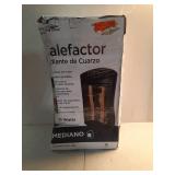 1500-Watt Black Electric Tower Quartz Infrared Space Heater with Thermostat - Retail: $70