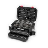 1/4 in., 3/8 in. and 1/2 in. 72-Tooth Ratchet Mechanics Tool Set with Chest - Retail: $189