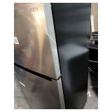 18 cu. ft. Top Freezer Refrigerator in Stainless Steel, Garage Ready (Cosmetic Damage) - Retail: $569