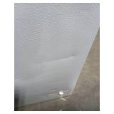 5.0 cu. ft. Manual Defrost Chest Freezer with LED Light in White Garage Ready (Cosmetic Damage)- Retail: $199