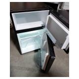 3.1 cu. ft. 2-Door Mini Refrigerator in Stainless Steel with Freezer (Doesn