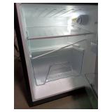 3.1 cu. ft. 2-Door Mini Refrigerator in Stainless Steel with Freezer (Doesn