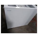 7.0 cu. ft. Manual Defrost Chest Freezer with LED Light in White Garage Ready - Retail: $219