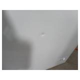 7.0 cu. ft. Manual Defrost Chest Freezer with LED Light in White Garage Ready - Retail: $219