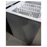 7.0 cu. ft. Manual Defrost Chest Freezer with LED Light in White Garage Ready - Retail: $219
