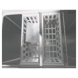 7.0 cu. ft. Manual Defrost Chest Freezer with LED Light in White Garage Ready - Retail: $219