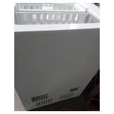7.0 cu. ft. Manual Defrost Chest Freezer with LED Light in White Garage Ready - Retail: $219