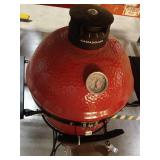Kamado Joe 18 in. Classic Joe II Charcoal Kamado Grill and Smoker Red - Retail: $1,500