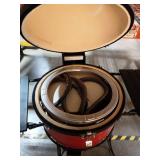 Kamado Joe 18 in. Classic Joe II Charcoal Kamado Grill and Smoker Red - Retail: $1,500