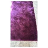 Kingston Collection Mulberry plush area rug 7ft 2 in x 5 ft 3 in