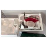 Dept 56 Snow Village Accessories lighted Bridge Over The Icy Pond