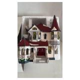 Dept 56 Snow Village lighted Queen Anne Victorian