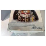 Dept 56 Snow Village lighted The Farmers Co-op Granary