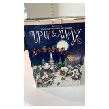 Dept 56 Animated Reindeer and Sleigh Up, Up and Away