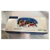 Dept 56 Snow Village Picking Out The Christmas Tree and Christmas Visit To The Florist