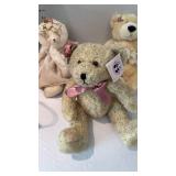 Bunnies By The Ray bear and 2 collectible bears