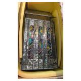 Glass church lighted 18 x 9 very nice