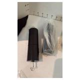 Garden spinners and 2 battery operated hangers all new