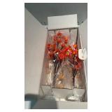 Dept 56 Snow Village Autumn Maple and Birch Trees set of 2