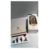 Dept 56 Snow Village Town Tree Trimmers and Village Lookout Tower