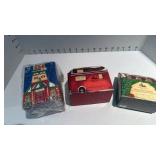 Dept 56 Santas Lookout Tower, Gads Hill Place and Dedlock Arms