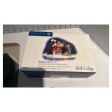 Dept 56 Snow Village Express Van, Happy New Year and Majestic Woodland Birds