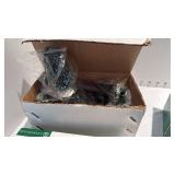 Dept 56 Snow Village Holly Topiaries, Holly Trees set set and Bush with Frosted Topiary Trees