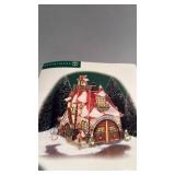 Dept 56 Snow Village Northern Lights Fire Station