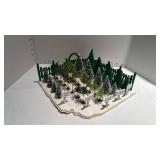 Dept 56 Snow Village  Sisal Tree Lot