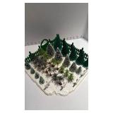 Dept 56 Snow Village  Sisal Tree Lot