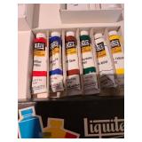 Tri-Chem Acrylic tube paints.