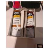 Tri-Chem Acrylic tube paints.