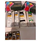 Tri-Chem Acrylic tube paints.