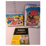 Childrens craft kits and book Rabbits for Dummies