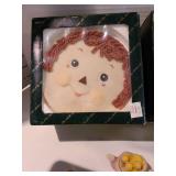 Miniature tea sets, 2 new in boxes, plus small Easter tins