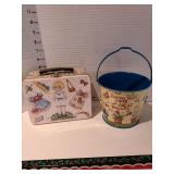 Mary Engelbreit tins and napkins.